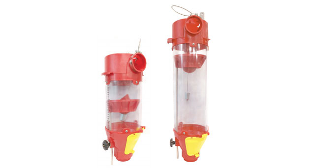 Directly coupled single line feed dispenser (ball release)